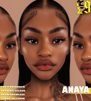 Second Life Marketplace - Anaya Skin Brownie Tone (EVO X)